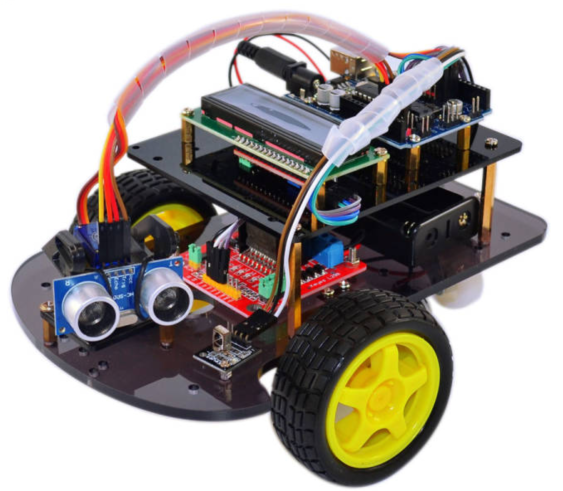 Remote ultrasonic ranging smart car