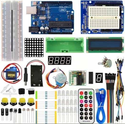 starter learning kit with development board